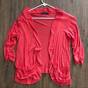 Peach pink open front lightweight cardigan ❤️💗